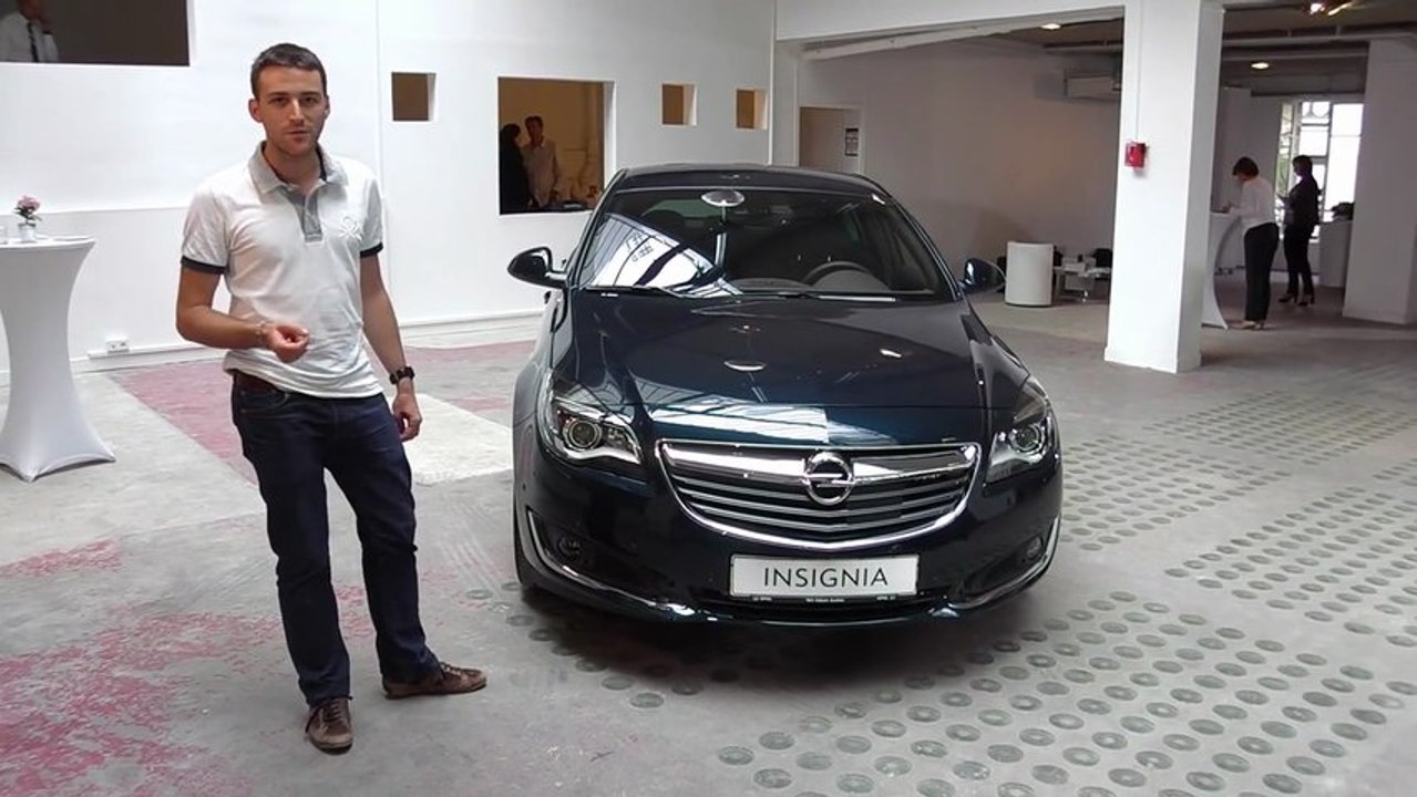 Première vidéo de la nouvelle Opel Insignia 2013