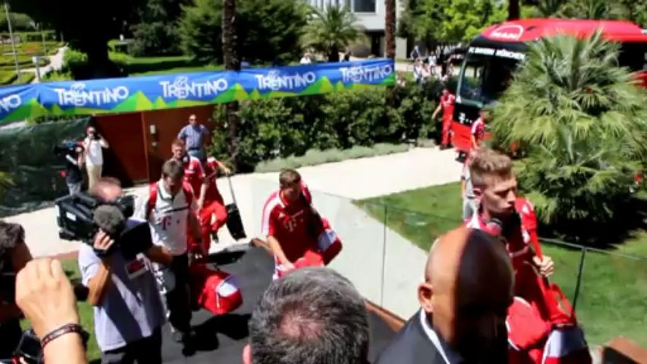 Guardiola und der FCB im Trentino: Alles rund um Tag eins