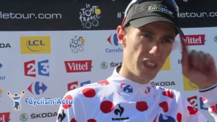 Tour de France 2013 - Pierre Rolland : "Je vais sûrement perdre le maillot"
