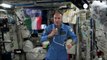 Luca Parmitano on board the International Space Station