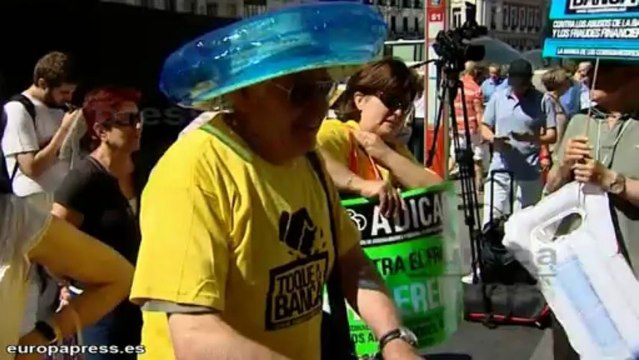 Concentración en la puerta del Sol por las preferentes