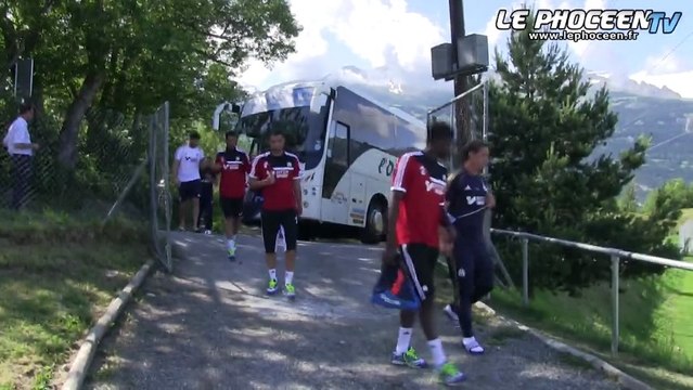 L'entraînement du jour à Crans-Montana