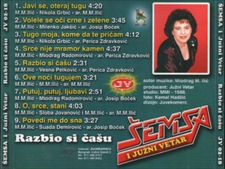 Semsa Suljakovic 1988 - Ove noci tugujem