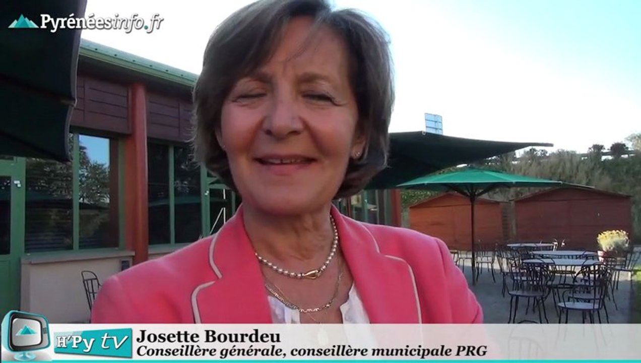[LOURDES] Municipales 2014 Josette Bourdeu, tête de liste PRG (4 juillet 2013)