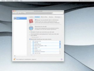 Contrôle parental sur mac OSX