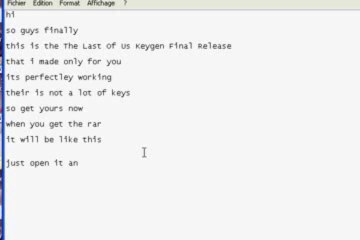 The Last Of Us Keygen Final Release [Update July 2013] \ Générateur de code