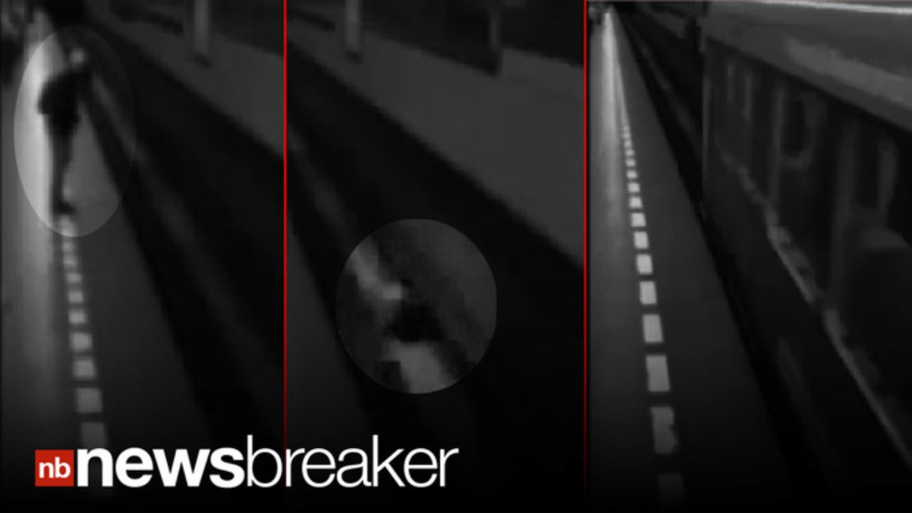 CAUGHT ON TAPE: Woman Run Over By Subway After Falling Onto Tracks... Survives!