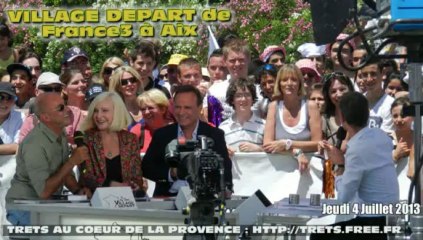 Tour de France à AIX 2013. L'émission Village Depart
