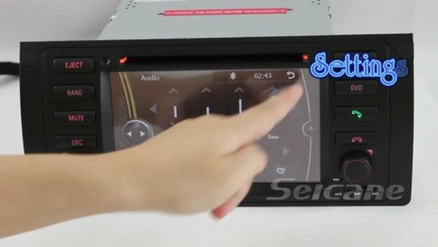 1996-2003 BMW M5 head unit dvd Player GPS Navigation System Radio Bluetooth