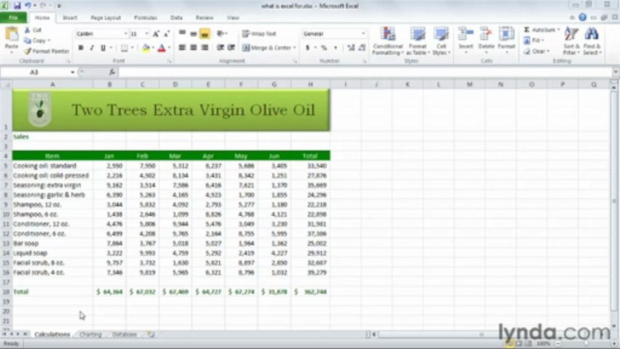 0101 Exploring three common uses for Excel
