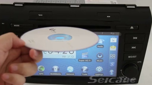 Android Mazda 3 head unit dvd gps radio bluetooth
