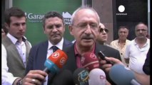 Turquie: le chef de l'opposition visite le parc Gezi