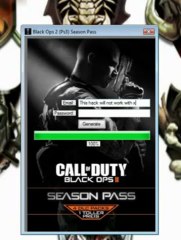 Black Ops 2 july 2013 PS3 Xbox Season Pass Generator