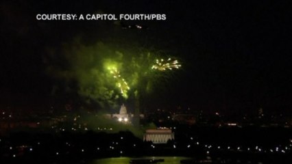 Fourth of July fireworks in DC