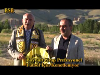 Bayburt Grup profesyonel futbol için kenetleniyor