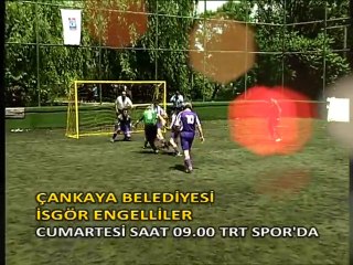 Görme Engelliler Futbol Karşılaşması...