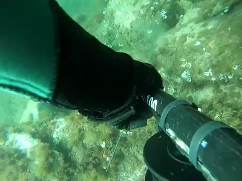test gopro hero 3 chasse sous-marine