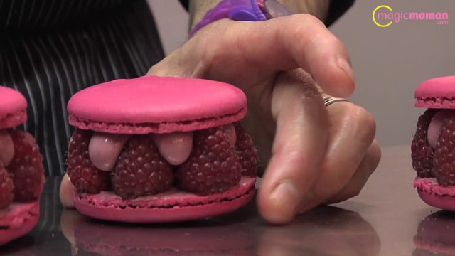 Comment fourrer vos macarons à la framboise ?