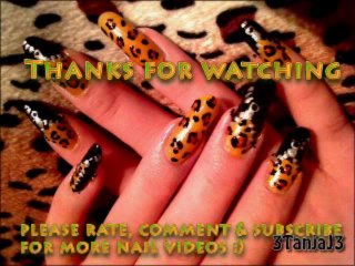 *Wild inside* - Cheetah/Leopard Zipper Nail Art Design