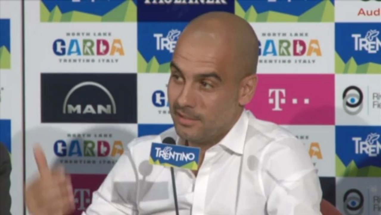 Herr Guardiola, wo soll eigentlich Ribéry spielen?