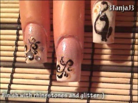 Designer inspired #5: *Baby Phat Nail Art Design*