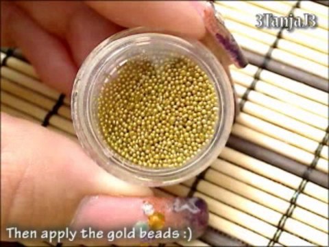 Asian Themed: *Cherry Blossom French Tip* Acrylic 3D Nail Art Design Tutorial
