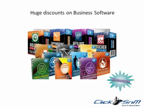 Business Software Discount Coupons to save on Online Business Software