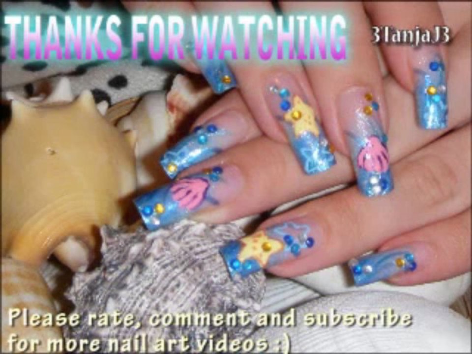 *Underwater Treasure* Nail Art Design Tutorial