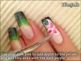 *Stargazer Lily* Flower Nail Art Design Tutorial