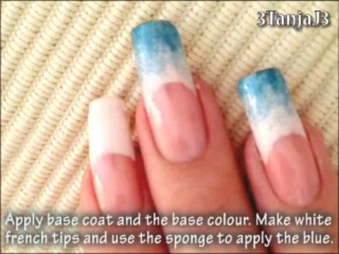 Christmas/Winter #6: *Elegant Snowflakes* Easy 3D Acrylic Nail Art Design
