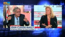 Jean-Claude Mailly, secrétaire général de Force Ouvrière dans Le Grand Journal - 4 juillet 2/4