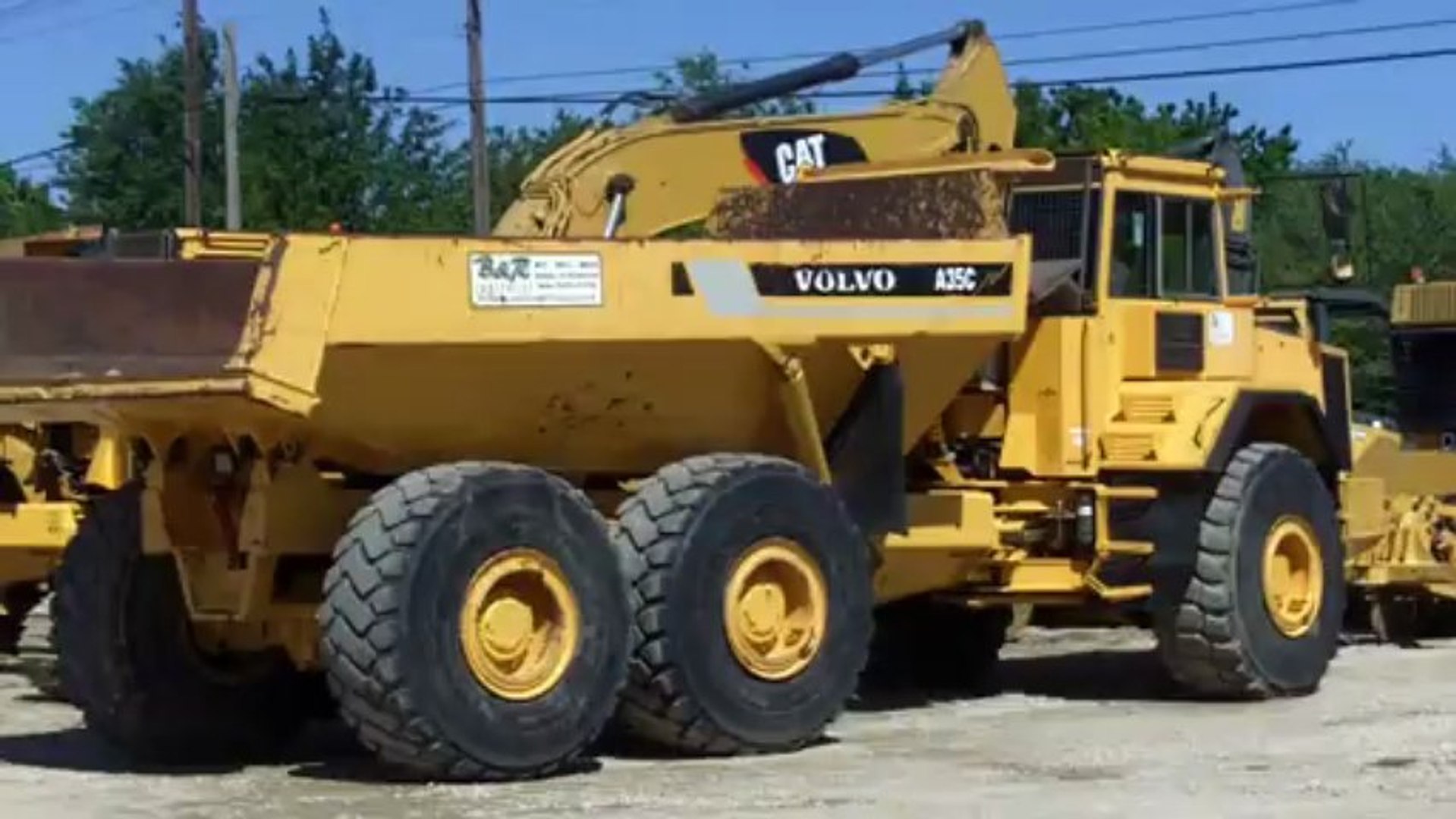 35 ton Articulated Dump Trucks - video Dailymotion