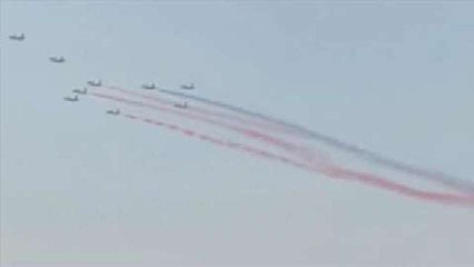Egypte : l'armée de l'air survole la place Tahrir