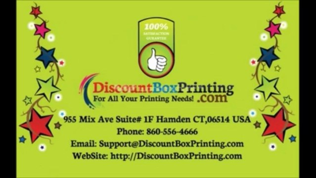 Custom Printed Shipping Boxes From Discount Box Printing