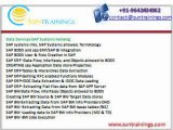 Best SAP BODS online Training in Hyderabad