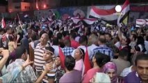 Los seguidores de Mursi se manifiestan contra el golpe...