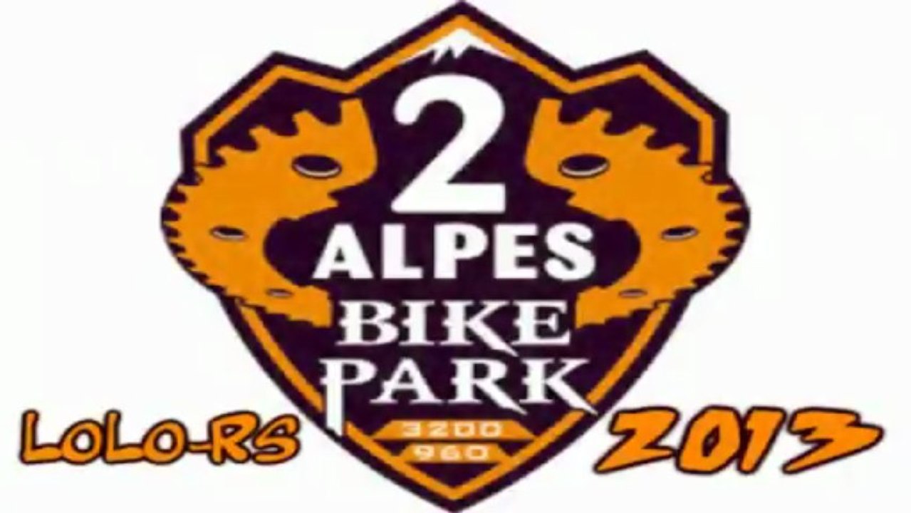 les 2 alpes  DH bleu diables new 2013