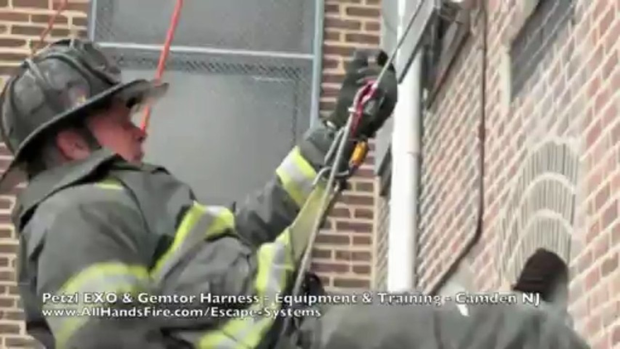 Petzl EXO Gemtor Harness in Camden NJ Fire Department