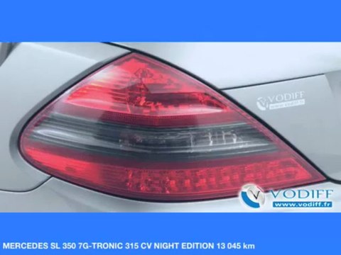 VODIFF : MERCEDES OCCASION ALSACE : MERCEDES SL 350 7G-TRONIC 315 CV NIGHT EDITION 13 045 km
