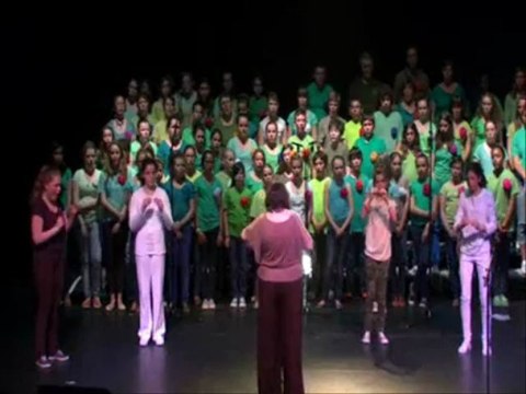 Chorale du collège Lucien Millet de Doué la Fontaine (49) de l'academie de Nantes