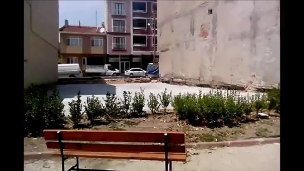 saklı bahçeye katılmak istenen arsa yapılaşıyor