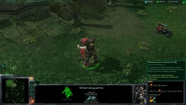 StarCraft II: Heart of the Swarm beta: Terran - Tourmenteur, Mine veuve et Chien de guerre