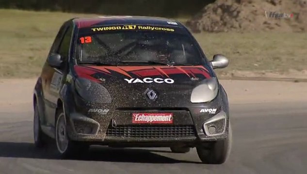 Cyril Raymond remporte sa première victoire en Twingo R1 Rallycross