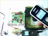 Cell Phone Based DTMF Controlled Garage Door Opening System