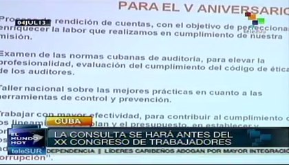 Cuba realizará consulta sobre Código de Trabajo y Seguridad Social