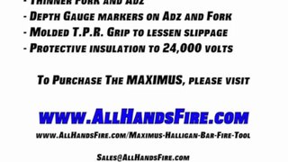 Maxximus Forcible Entry Halligan Tool Fire Hooks Unlimited