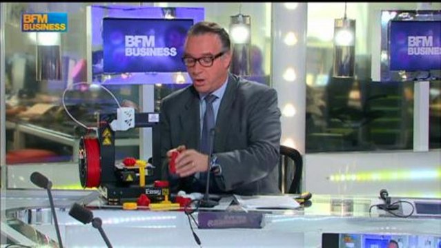 Présentation d'une imprimante 3D d'A4 Technologie : Frédéric Simottel, Paris est à vous - 5 juillet