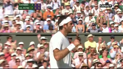 نوفاك جوكوفيتش ضد ديل بورترو آواخر نقاط المجموعة الرابعة