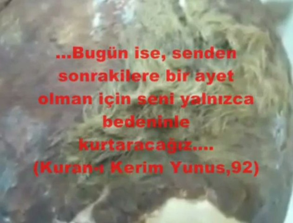 Firavun'un 3.000 Yıllık Secde Eden Cesedi