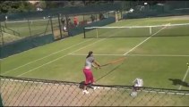 Bartoli deadly warm up before semifinal match in Wimbledon 2013